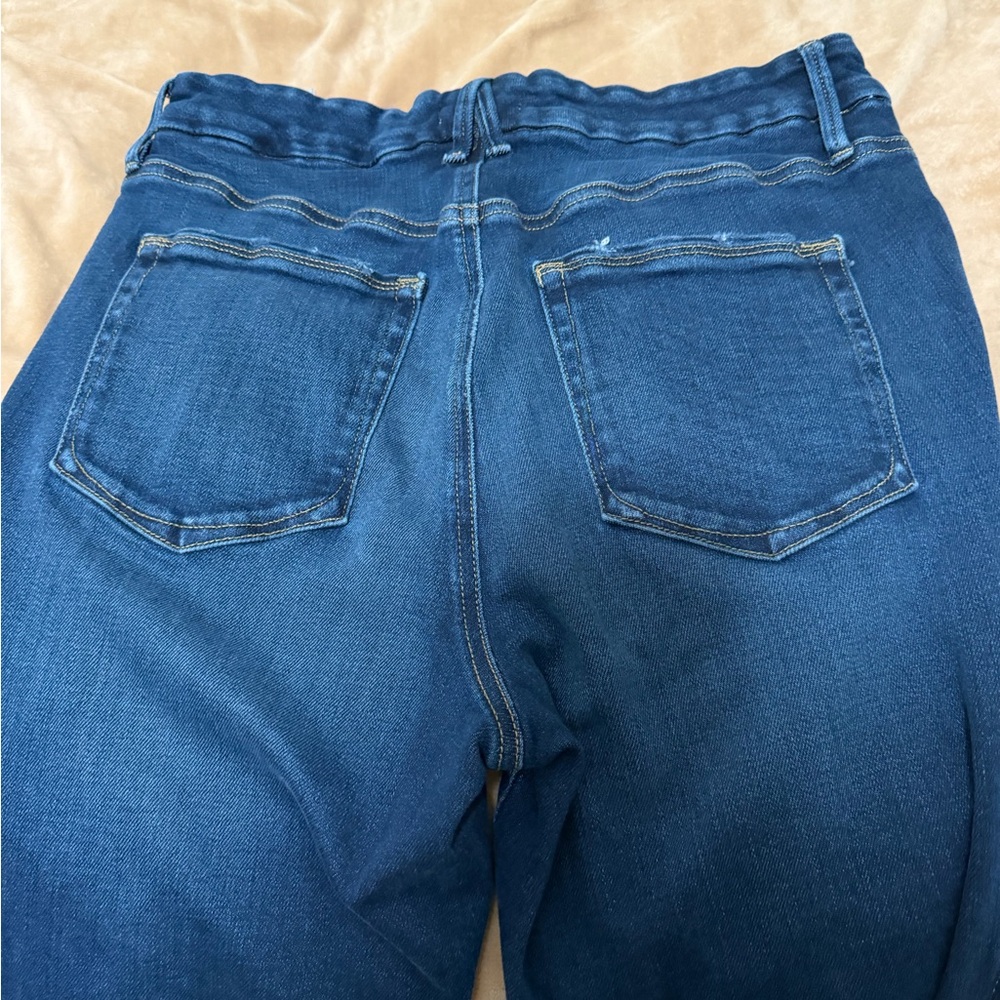 Good American Good Curve Straight 28” Inseam Super High Rise Women's Jeans 31/12 - Picture 4 of 8